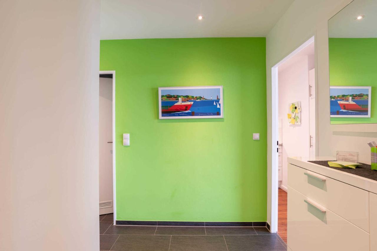 Ferienwohnung Seestern Schilksee Buitenkant foto